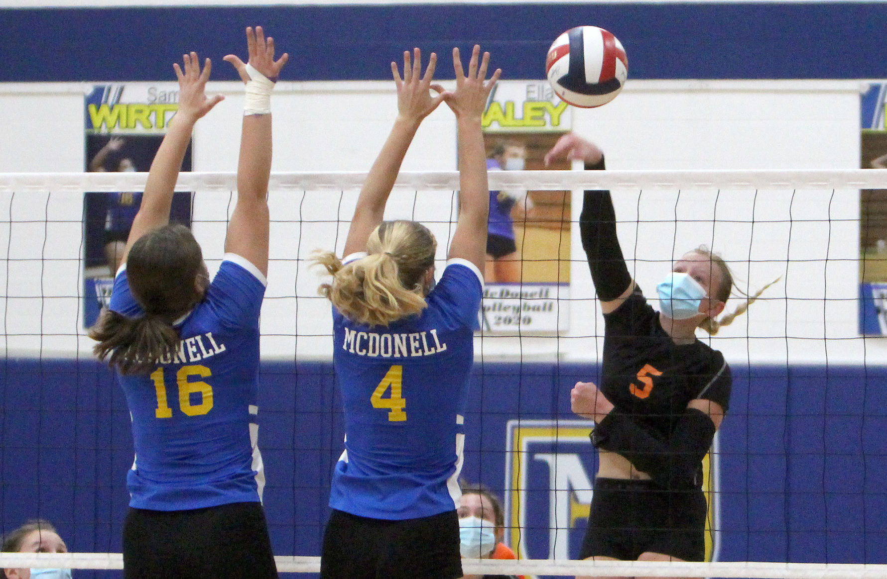 Stanley-Boyd at McDonell volleyball 9-24-20